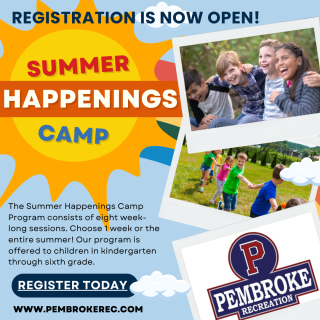 Camp Registration Open